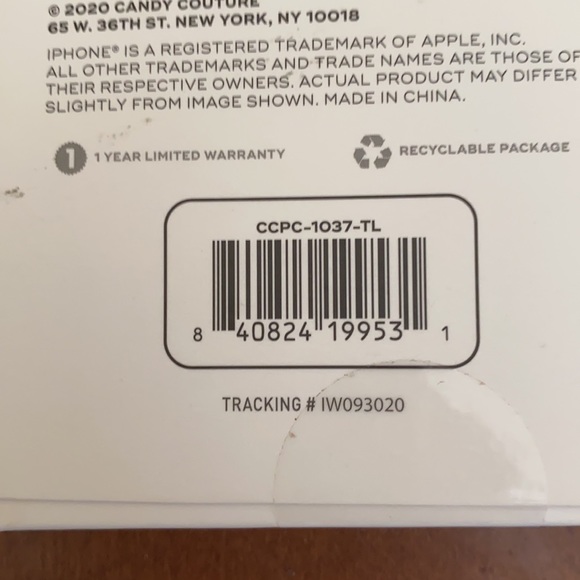 New CandieCouture iPhone SE/8/7/6 ombré fade case - Picture 3 of 3